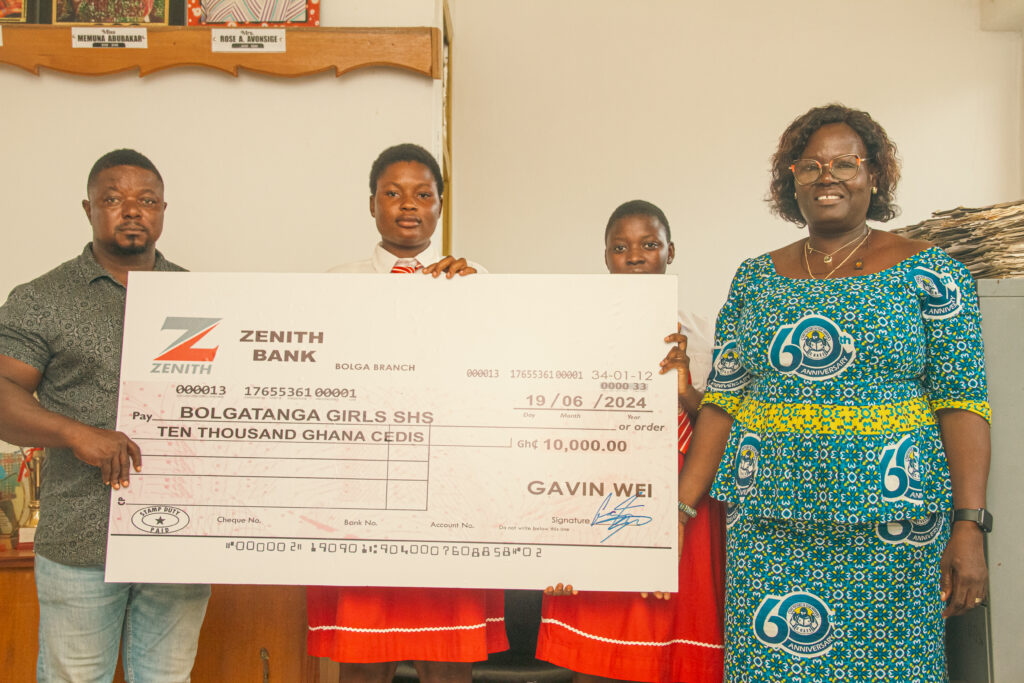 DONATION OF GHC10,000 SUPPORT