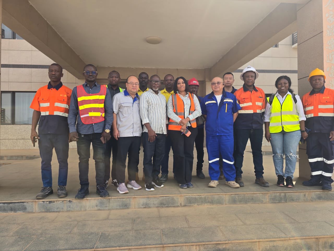 Deputy Chief Executive Officer of Minerals Commission pays working visit to Earl Group