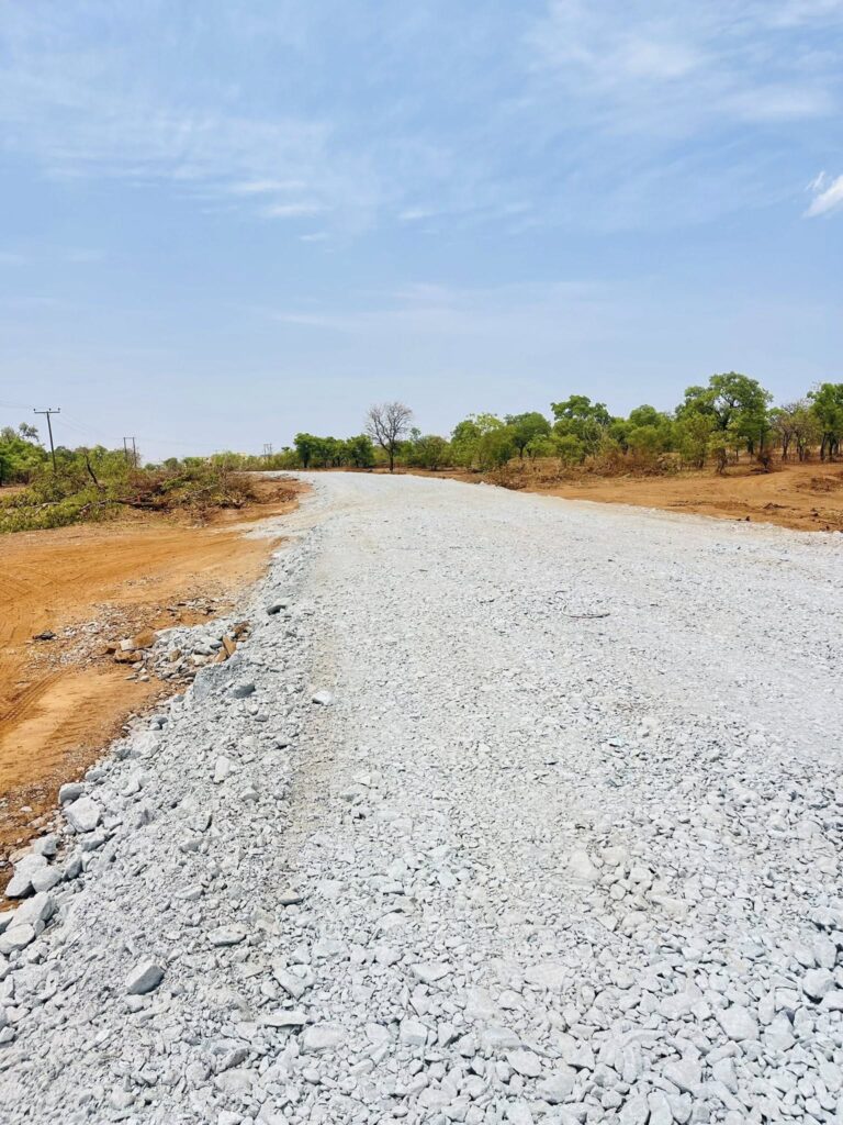 7km road under rehabilitation
